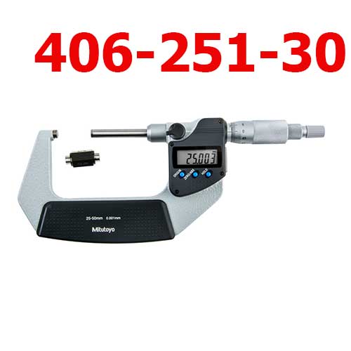 Panme điện tử đo ngoài không xoay 25-50mm x 0.001 406-251-30