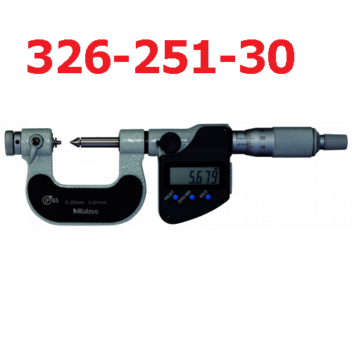 Panme điện tử đo ren 0-25mm x 0.001mm (không đầu đo) 326-251-30