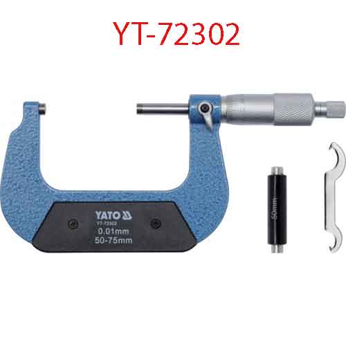 Panme đo ngoài 50-75mm YATO YT-72302