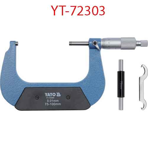 Panme đo ngoài 75-100mm YATO YT-72303