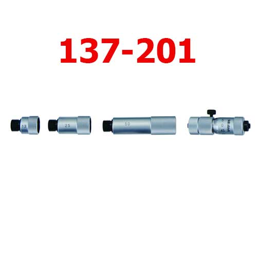 Panme đo trong dạng ống nối 50-150mm x 0.01 137-201