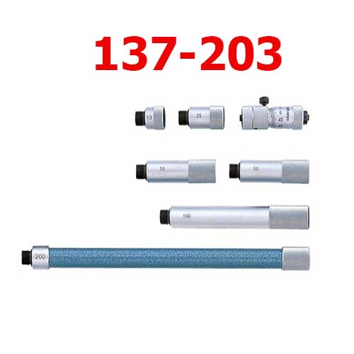 Panme đo trong dạng ống nối 50-500mm x 0.01 137-203