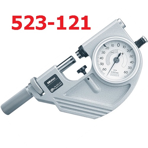Panme đồng hồ 0-25mm x 0.001 523-121