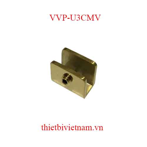 Pát U tường kính 3cm VPP màu vàng model VVP-U3CMV