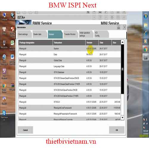 Phần Mềm Chẩn Đoán Chuyên Hãng BMW ISPI Next