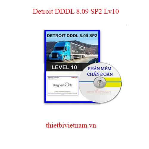 Phần Mềm Chẩn Đoán Detroit DDDL 8.09 SP2 Lv10