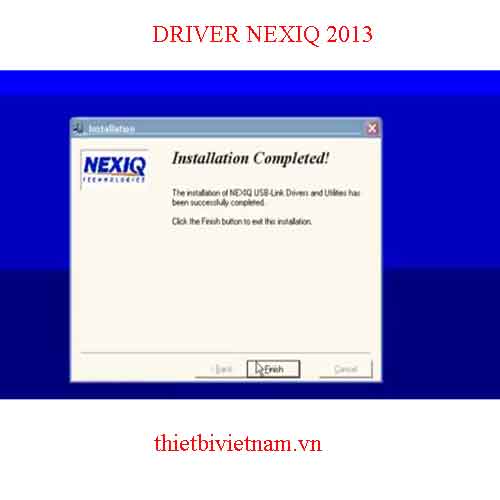 Phần mềm chẩn đoán DRIVER NEXIQ 2013