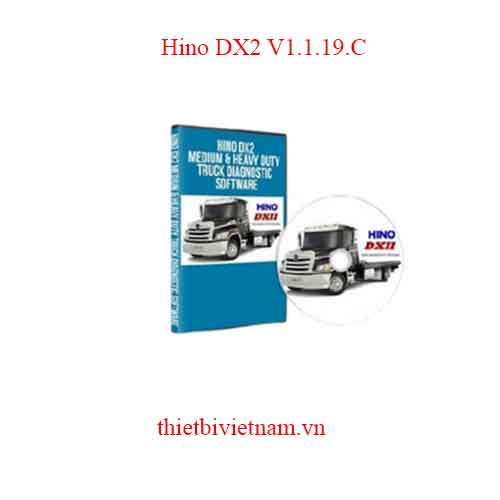 Phần mềm Chẩn Đoán Hino DX2 V1.1.19.C