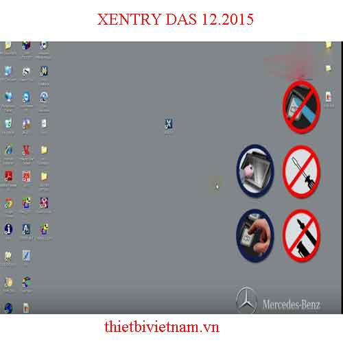 Phần mềm chẩn đoán XENTRY DAS 12.2015