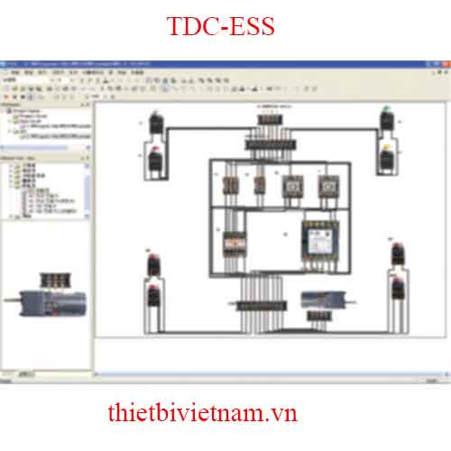 PHẦN MỀM MÔ PHỎNG ĐIỀU KHIỂN CHƯƠNG TRÌNH LOGIC MODEL TDC-ESS