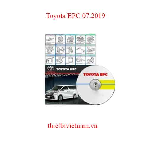 Phần Mềm Tra Cứu Phụ Tùng Toyota EPC 07.2019