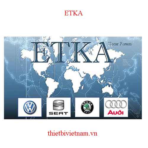 Phần mềm Tra mã phụ tùng Audi - VW - SEAT - SKODA ( 08/2014) ETKA