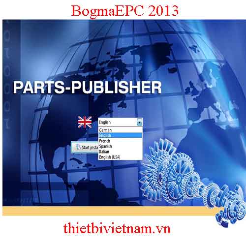 Phần mềm tra mã phụ tùng BogmaEPC 2013