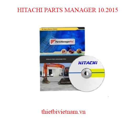 Phần mềm tra mã phụ tùng HITACHI PARTS MANAGER 10.2015