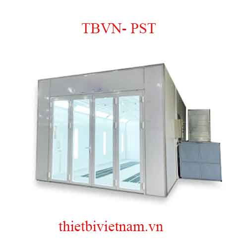 Phòng Sơn Nhanh Vách Cứng Cửa Kính Lớn TBVN- PST