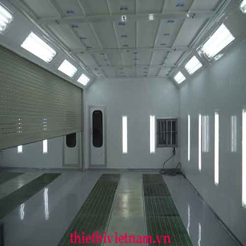 Phòng sơn Sấy GỐC NƯỚC,GỐC DẦU Dùng công nghệ thổi gió 