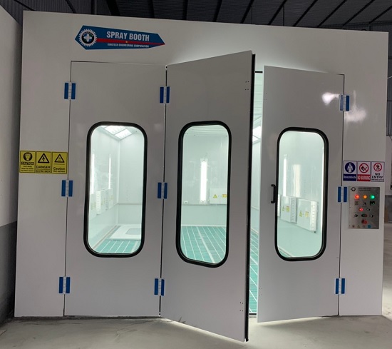 Phòng sơn sấy hông ngoại 2 quạt 7.5KW