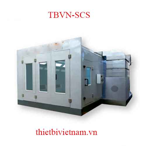 Phòng Sơn Vách Cứng Tự Chế Cho Ô Tô 16 Chỗ TBVN-SCS