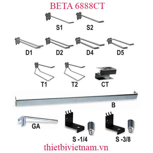 PINS FOR TUBULAR SOCKET WR BETA MODEL 6888CT