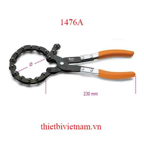 PLIERS FOR EXHAUST PIPE CUTTING BETA MODEL 1476A