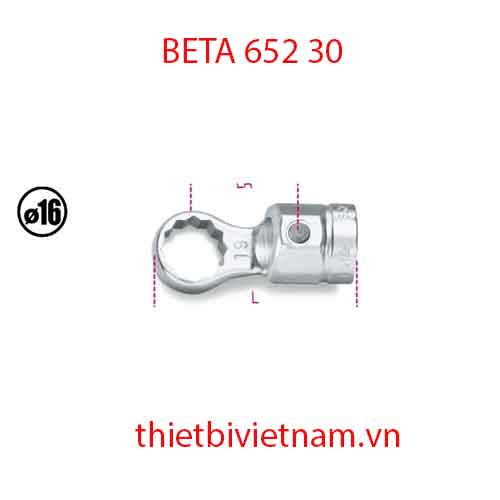 RING WRENCHES FOR TORQUE BARS BETA MODEL 652 30