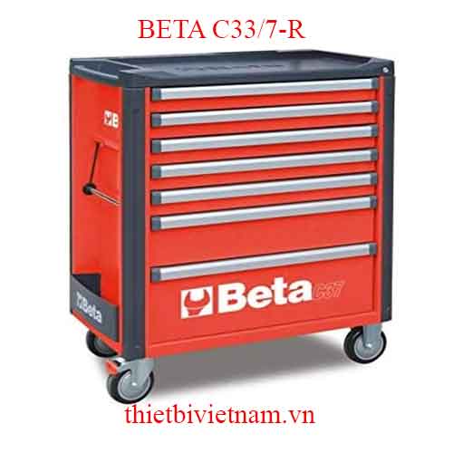 R-MOBILE ROLLER CAB WITH 7 DRAWERS BETA MODEL C33/7-R