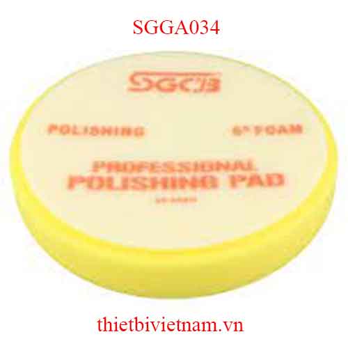RO Phớt đánh bóng bước 3(màu vàng) 6 inch hãng SGCB SGGA034
