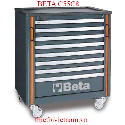 ROLLER CAB MODULE WITH 8 DRAWERS BETA MODEL C55C8