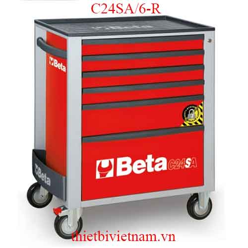 R-ROLLER CAB 6 DRAWERS,ANTI-TILT BETA MODEL C24SA/6-R