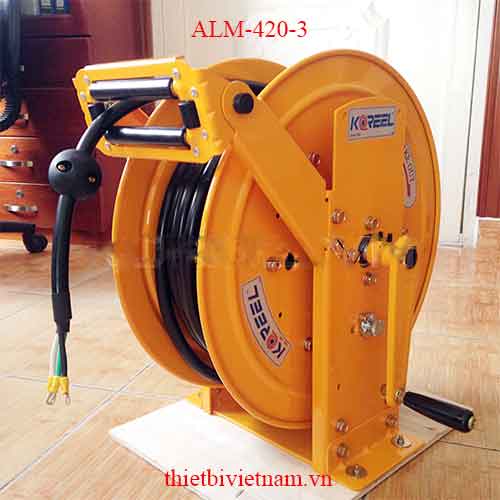Rulo cuốn cáp điện ALM-420-3 hãng Koreel Korea