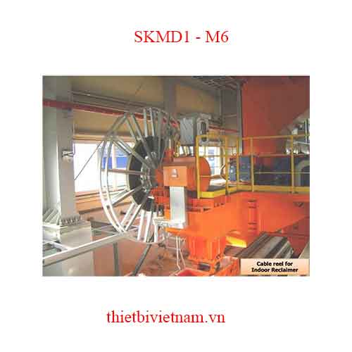 Rulo cuốn cáp điện cho cầu trục kiểu động cơ (thay thế ray điện an toàn) SKMD1 - M6