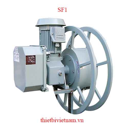 Rulo cuốn cáp kiểu motor chiều dài cáp cuốn 40 m SF1