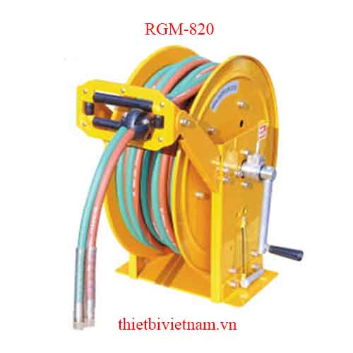 Rulo cuốn ống khí gas kiểu quay tay Koreel RGM-820