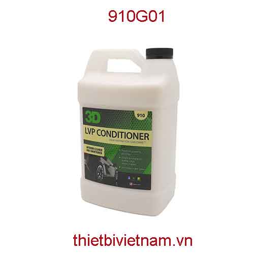 Sản phẩm dưỡng da, vinyl, nhựa hãng 3D LVP Conditioner 1 Gallon (3,8L) | 910G01