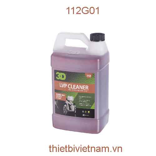 Sản phẩm làm sạch da, vinyl, nhựa hãng 3D LVP Cleaner 1 Gallon (3,8L) | 112G01