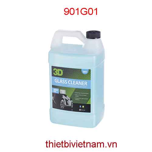 Sản phẩm nước tẩy rửa kính hãng 3D Glass Cleaner 1 Gallon (3,8L) | 901G01