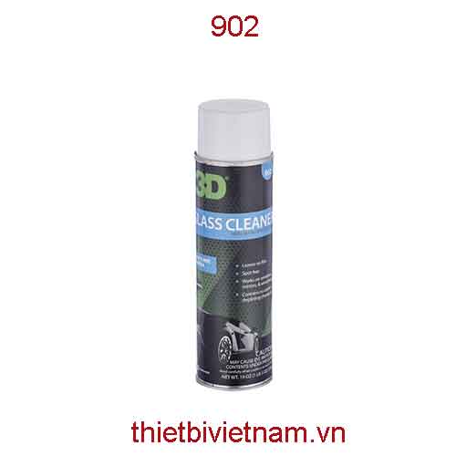 Sản phẩm nước tẩy rửa kính siêu sạch dạng xịt hãng 3D Glass Cleaner 19 Oz (560ml) | 902