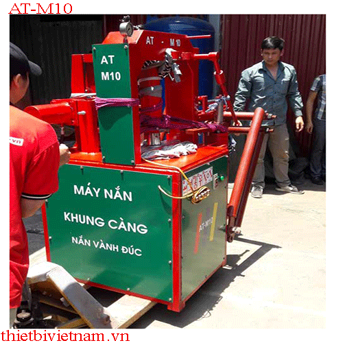 SẢN XUẤT MÁY NẮN KHUNG CÀNG XE MÁY AT-M10 