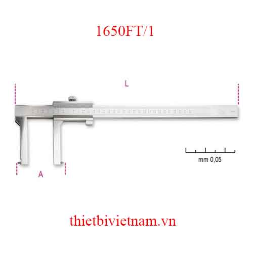 SLIDING GAUGE FOR BRAKE DRUMS BETA MODEL 1650FT/1