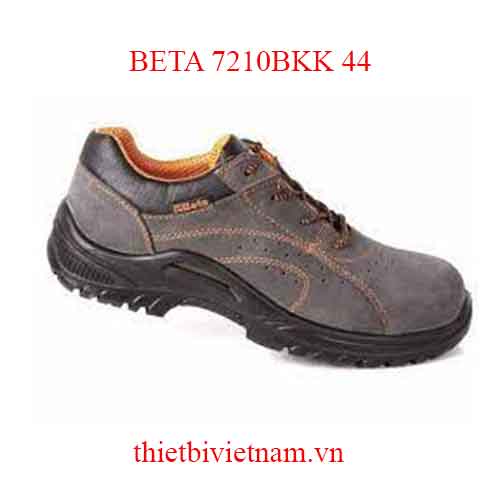 SOFT SUEDE SHOE, PERFORATED BETA MODEL 7210BKK 44