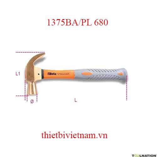 SPARKPROOF CLAW HAMMER BETA MODEL 1375BA/PL 680