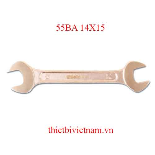 SPARK-PROOF DOUBLE OPEN END WR. BETA MODEL 55BA 14X15