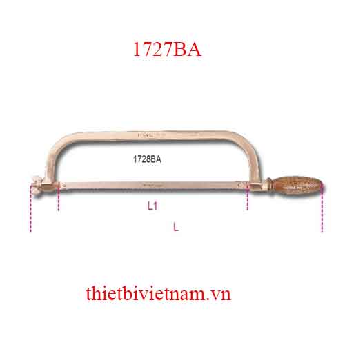 SPARK-PROOF HACKSAW AND BLADE BETA MODEL 1727BA