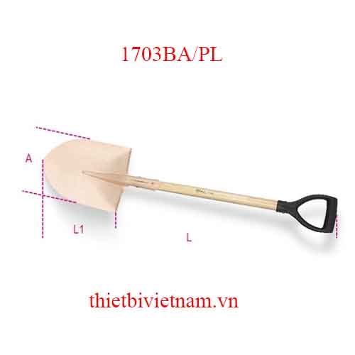 SPARK-PROOF SHOVEL L990 BETA MODEL 1703BA/PL