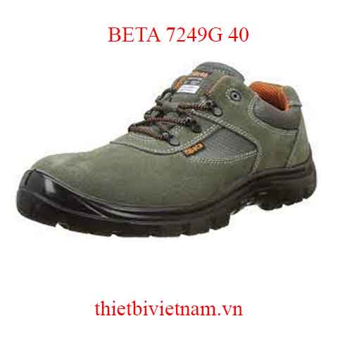 SUEDE ANKLE SHOE, MESH INSERTS BETA MODEL 7249G 40
