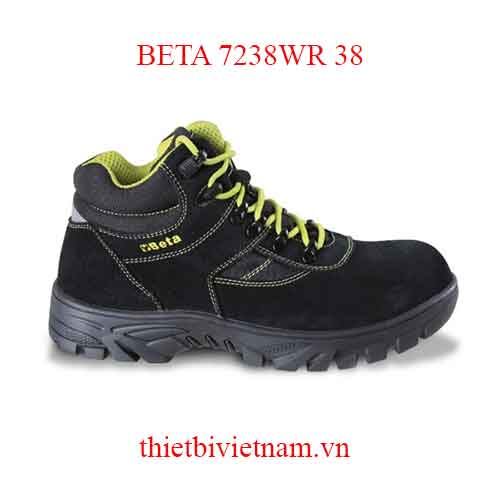 SUEDE ANKLE SHOE NYLON INSERTS BETA MODEL 7238WR 38