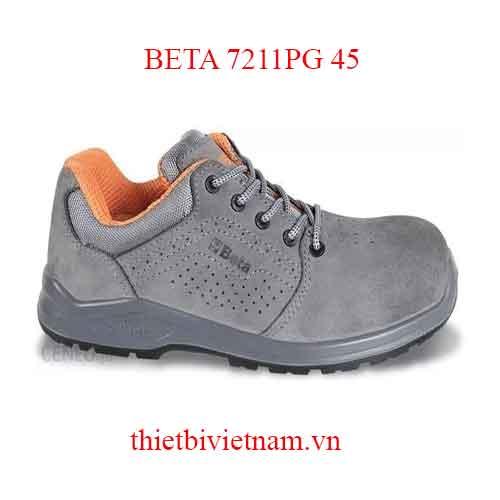 SUEDE SHOE, PERFORATED BETA MODEL 7211PG 45