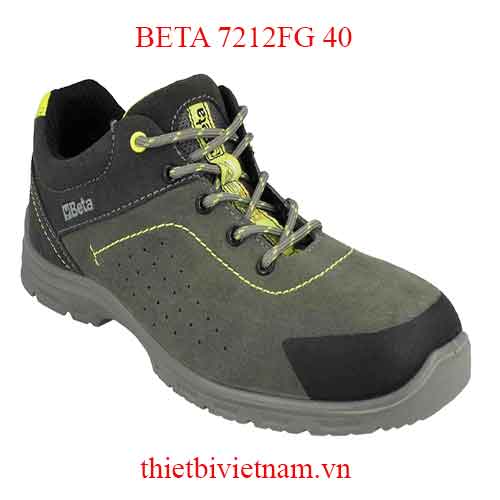 SUEDE SHOE, PERFORATED BETA MODEL 7212FG 40