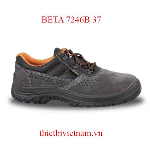SUEDE SHOE PERFORATED BETA MODEL 7246B 37
