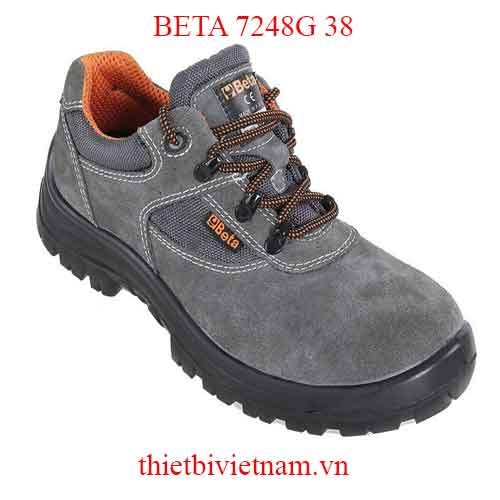 SUEDE SHOE WITH MESH INSERTS BETA MODEL 7248G 38